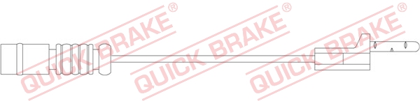 Czujnik zużycia klocka